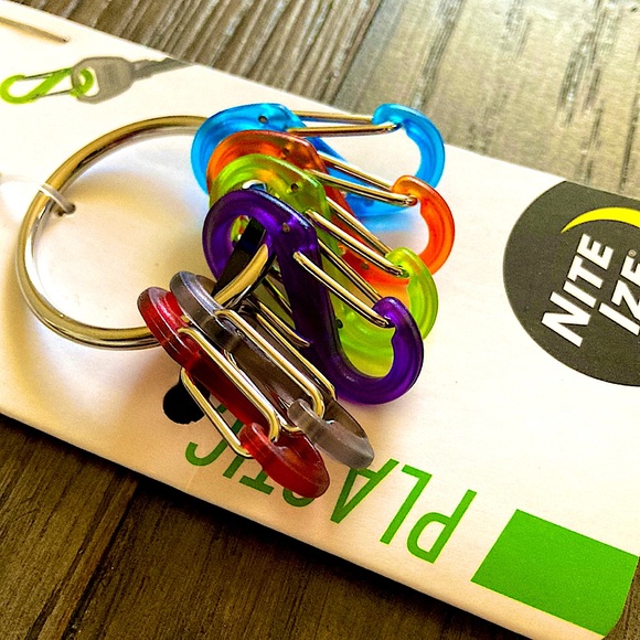 🆕🛠️ S-Biner Key Ring Nite Ize S-Biner Keychain Key Ring Multipurpose Clips - Picture 4 of 13